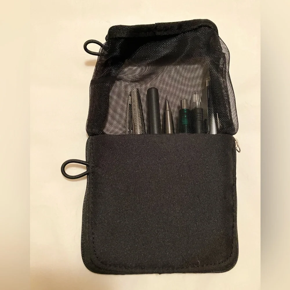 Mead Five Star Black Zipper Pencil Pouch
